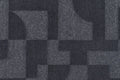 Deco Dance - Charcoal Rectangular 6'0''x8'0''